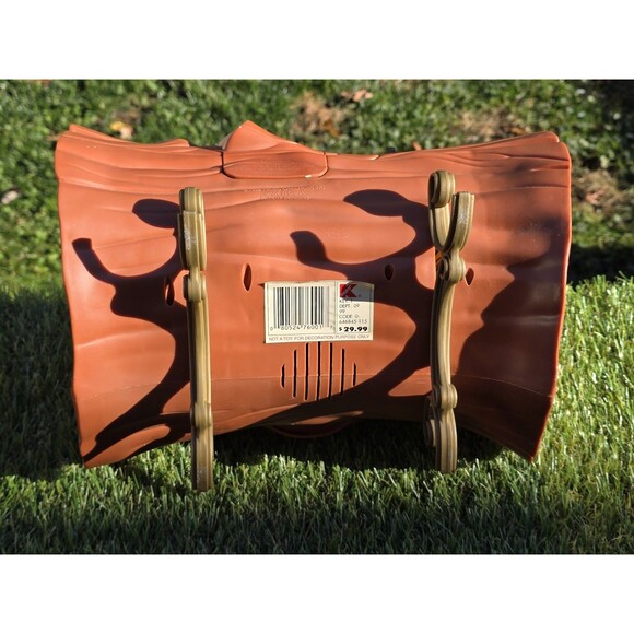 Christmas Yule Burner talking Singing Log  1999 Telco Battery Animated No Box - Picture 12 of 12